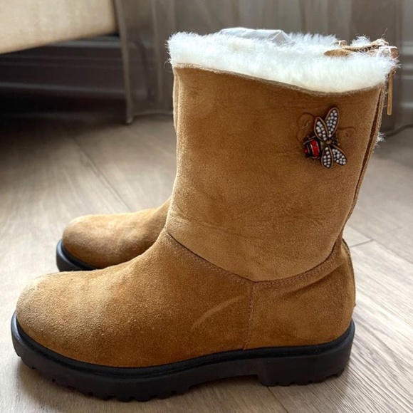 Winter boots shearling size US 12,5-13 (EU 30-31) Insole 8 inch (or 20,5cm) - Picture 1 of 3